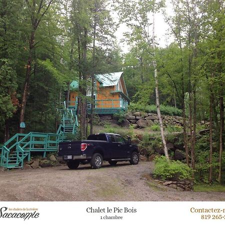 Willa Chalets De La Riviere Sacacomie Saint-Alexis-des-Monts Zewnętrze zdjęcie