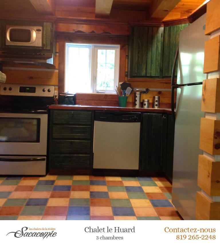 Willa Chalets De La Riviere Sacacomie Saint-Alexis-des-Monts Zewnętrze zdjęcie