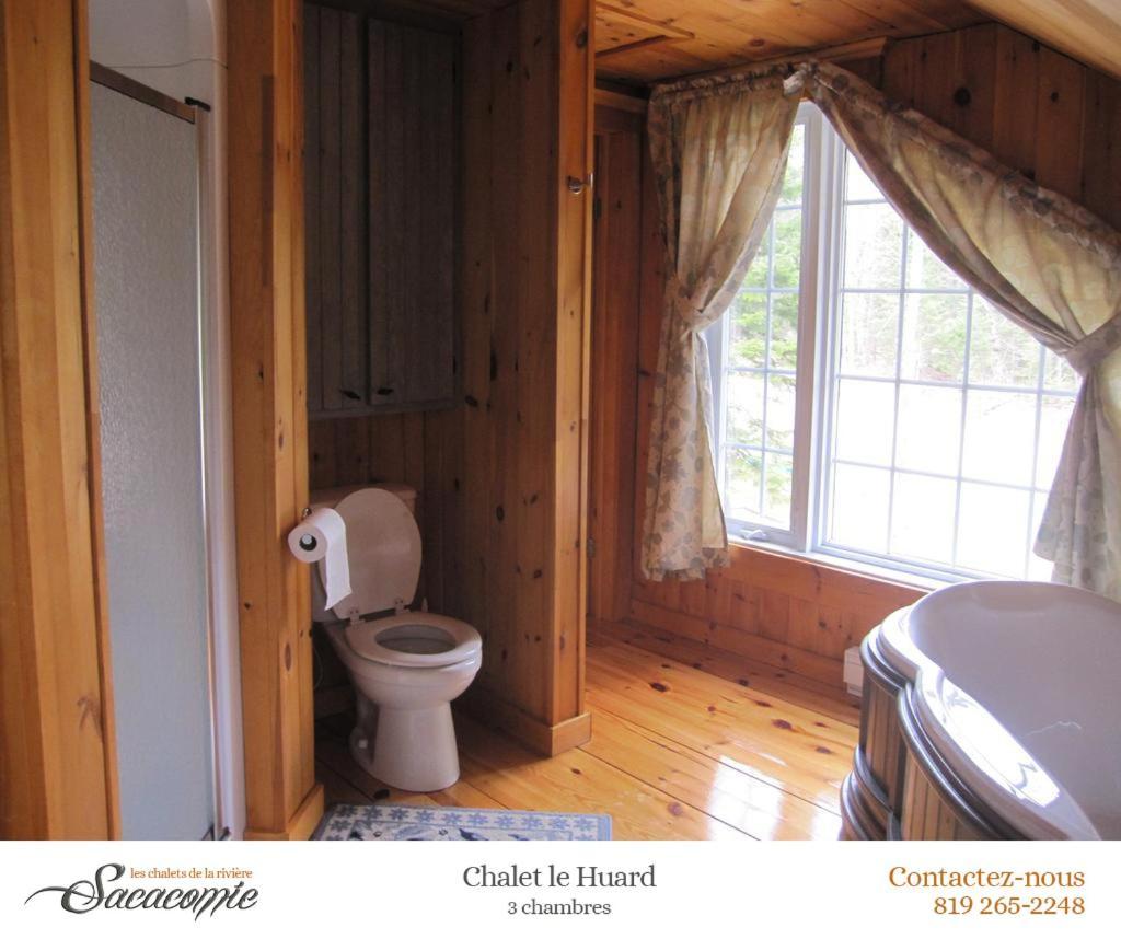 Willa Chalets De La Riviere Sacacomie Saint-Alexis-des-Monts Zewnętrze zdjęcie