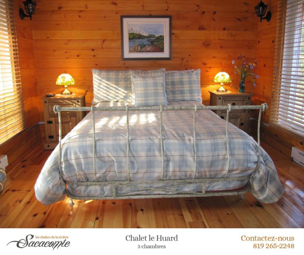 Willa Chalets De La Riviere Sacacomie Saint-Alexis-des-Monts Zewnętrze zdjęcie